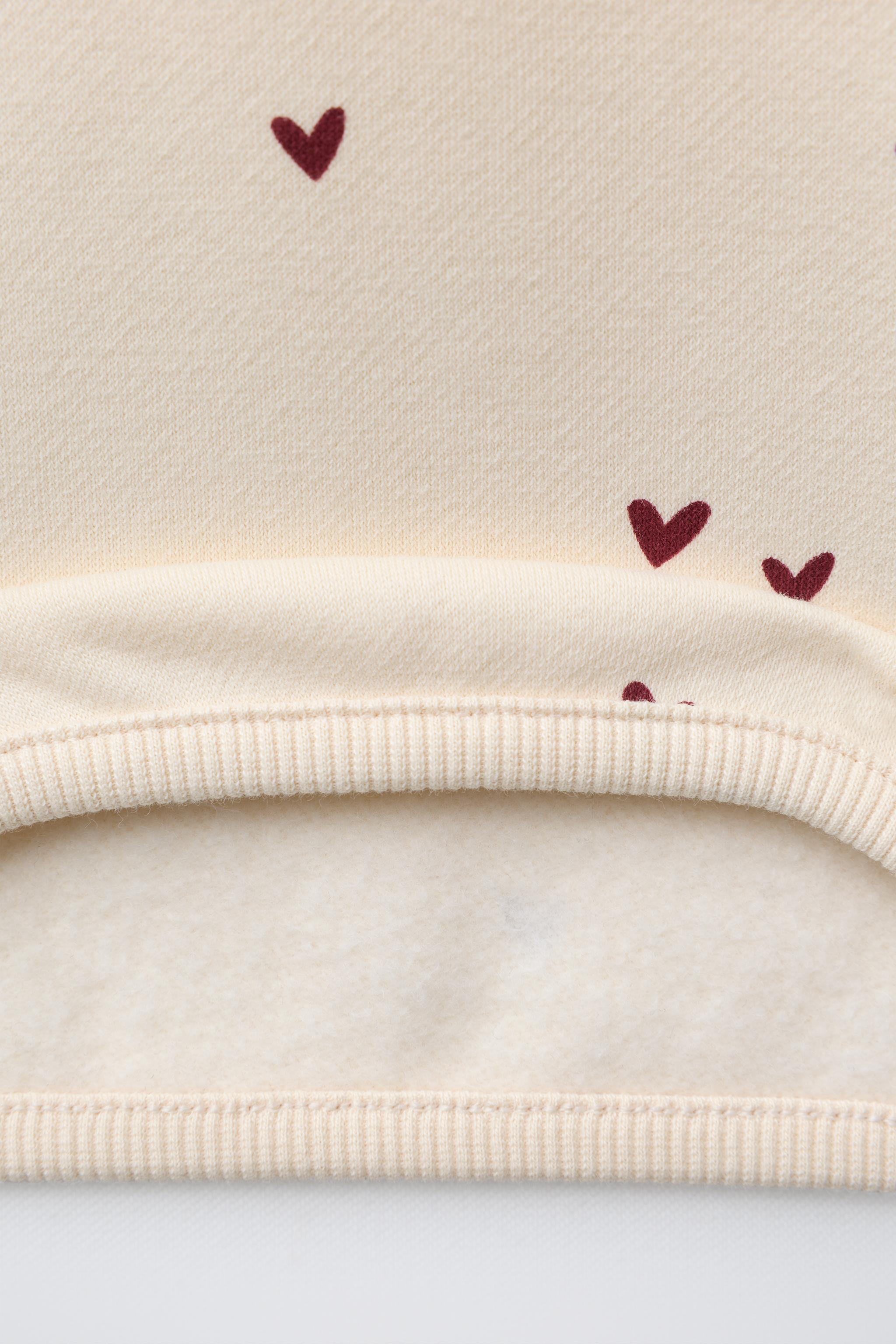 ENSEMBLE SWEAT ET LEGGING CŒURS